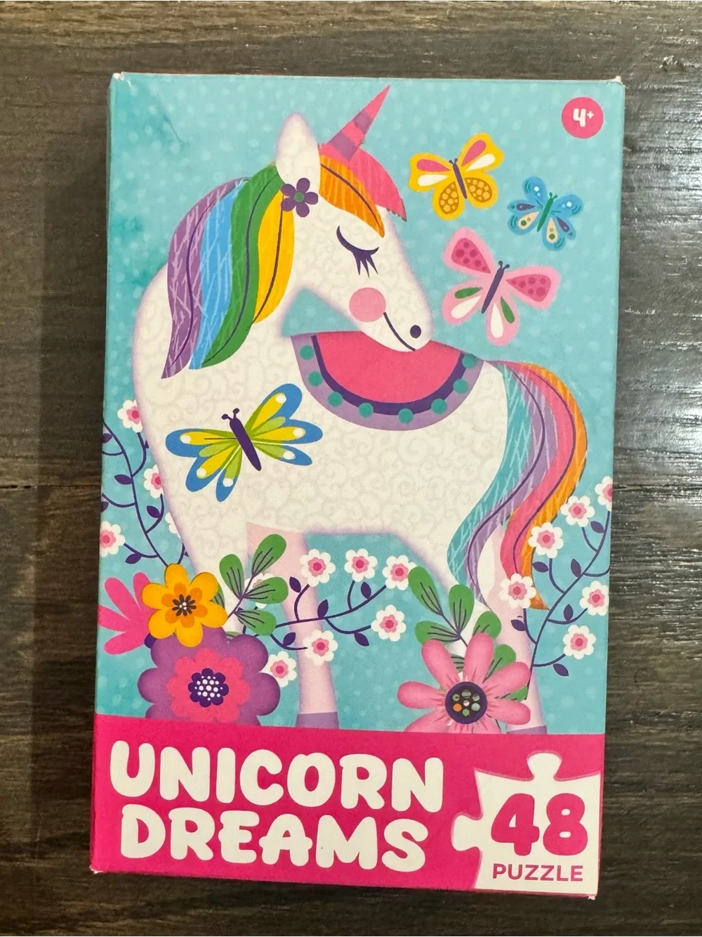 *PRICE IS FIRM* Unicorn Dreams 48-Piece Jigsaw Puzzle - Colorful Unicorn